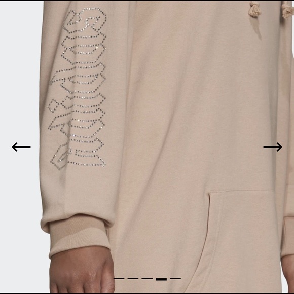 ADIDAS 2000 LUXE HOODIE DRESS - Picture 6 of 7